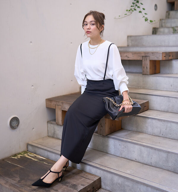 Rouge vif「ダンボールフォルムプルオーバー」|Tシャツ・カットソー|