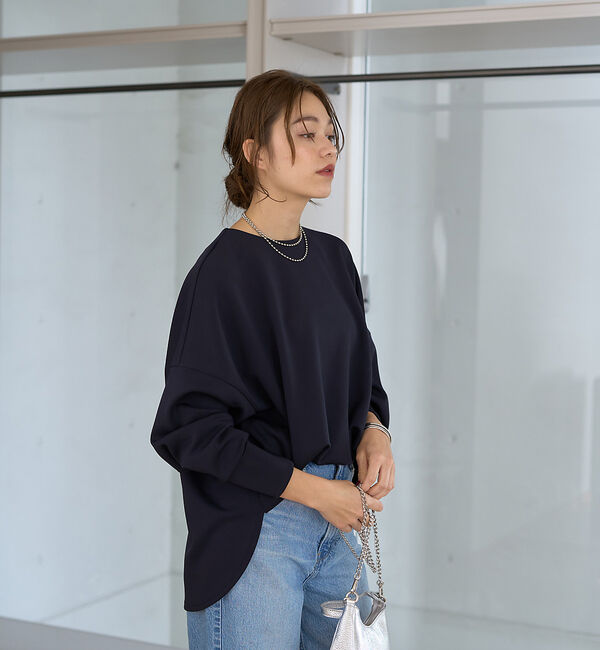 Rouge vif「ダンボールフォルムプルオーバー」|Tシャツ・カットソー|