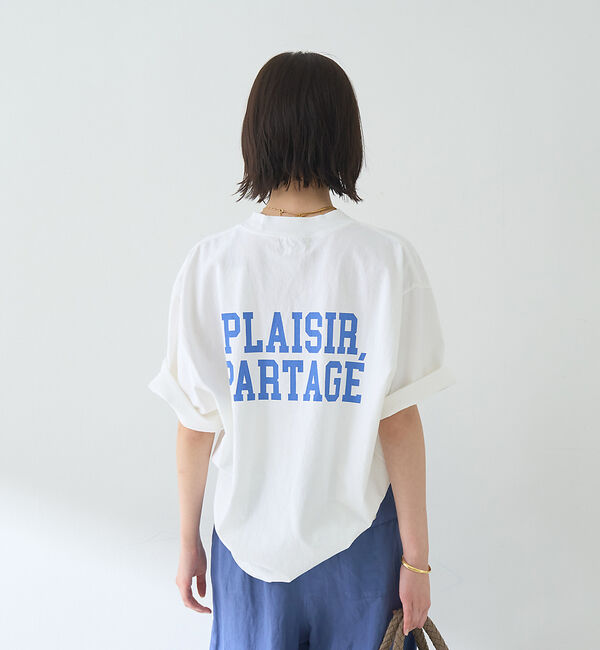 Rouge vif「ピグメントダイカジュアルロゴBIG Tシャツ」|Tシャツ・カットソー|