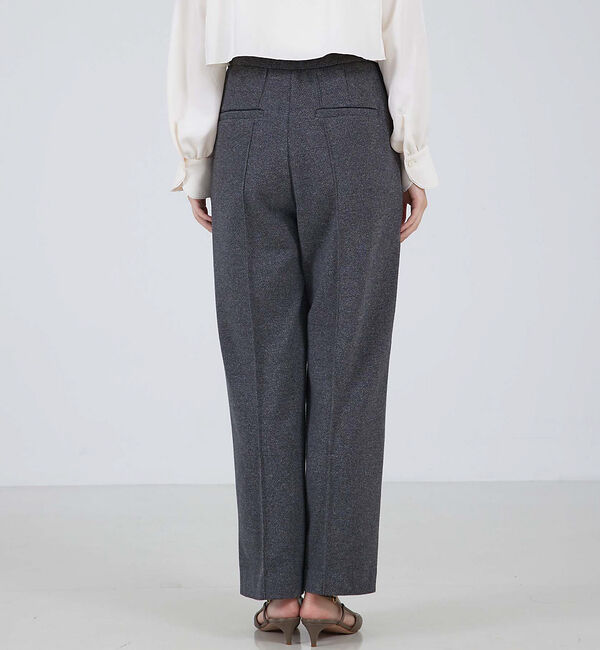 qualite「【セットアップ対応】ツイルジャージパンツ」|スラックス|