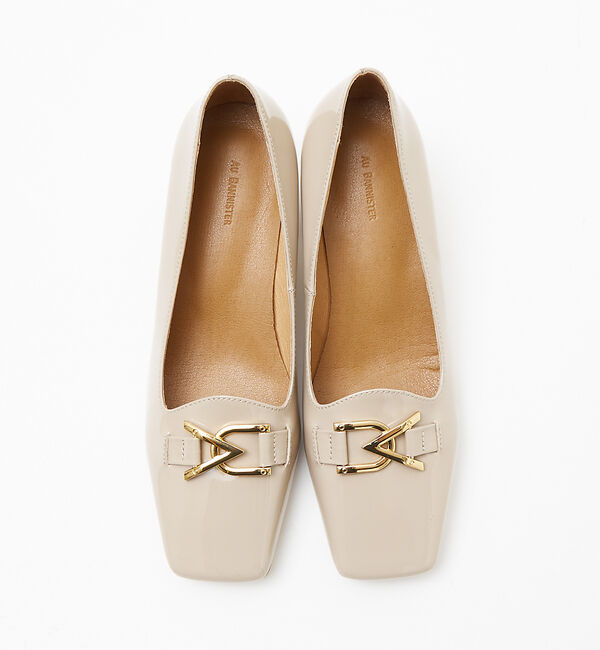 AU BANNISTER「【アイコニックシリーズ】甲深パンプス」|パンプス|