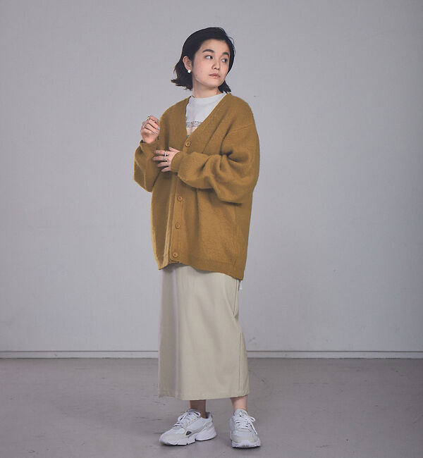 NOMINE「ペンシルフェイクレザースカート」|スカート|