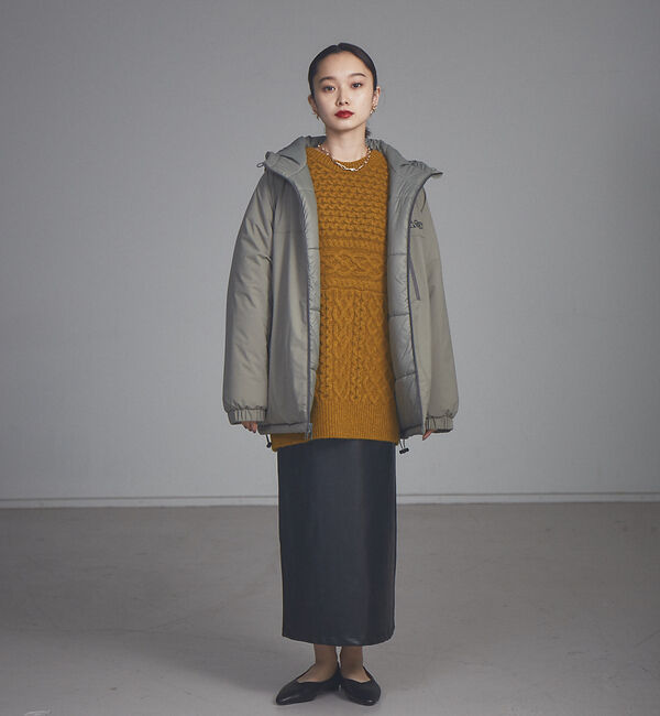 NOMINE「ペンシルフェイクレザースカート」|スカート|