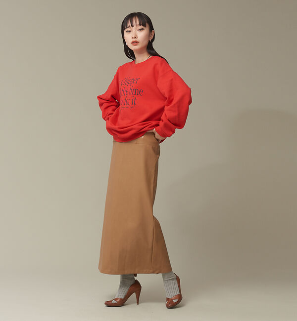 NOMINE「ペンシルフェイクレザースカート」|スカート|