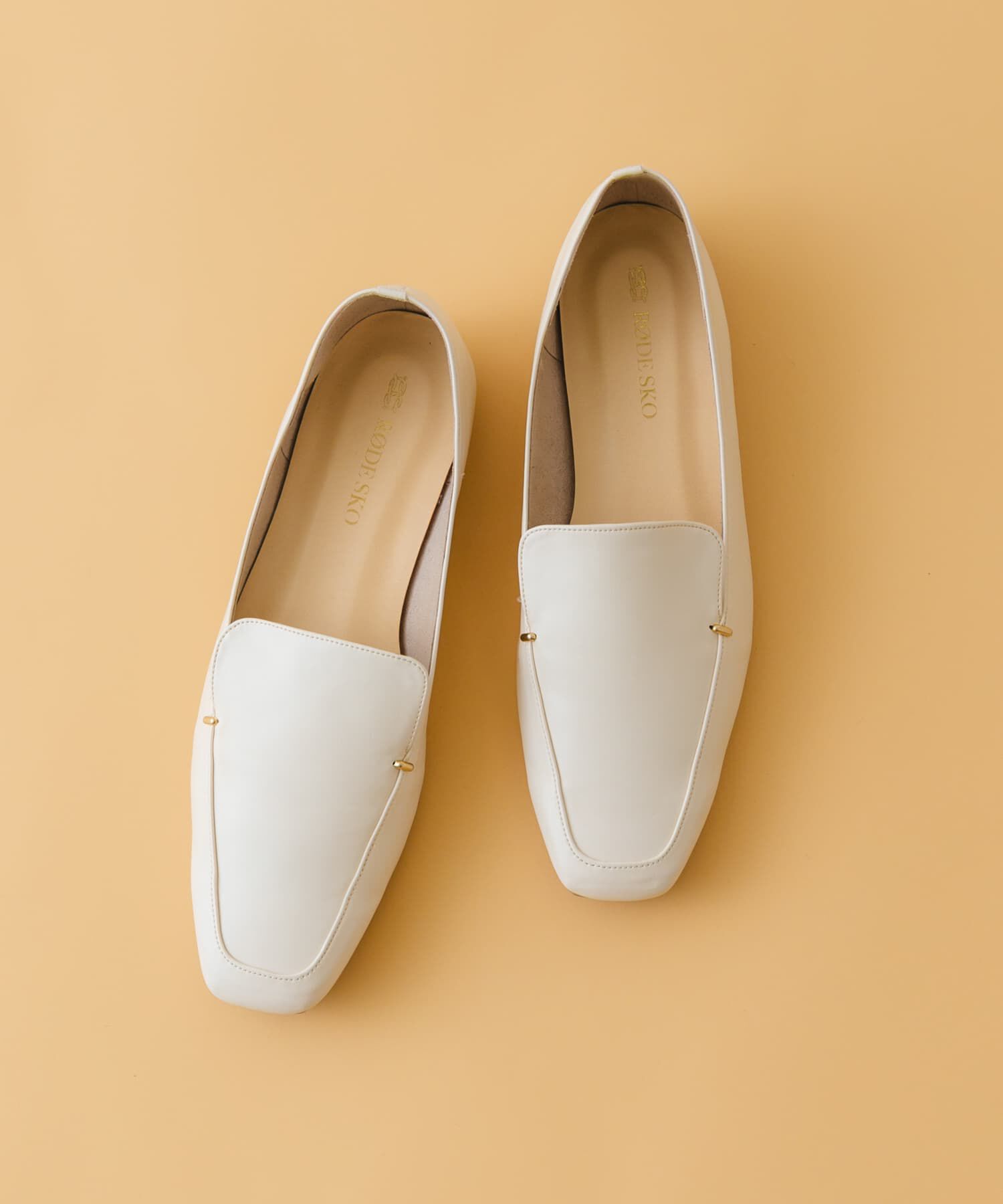 RODE SKO「『MADE IN JAPAN』スクエアトゥプチメタルローファー」|ローファー|