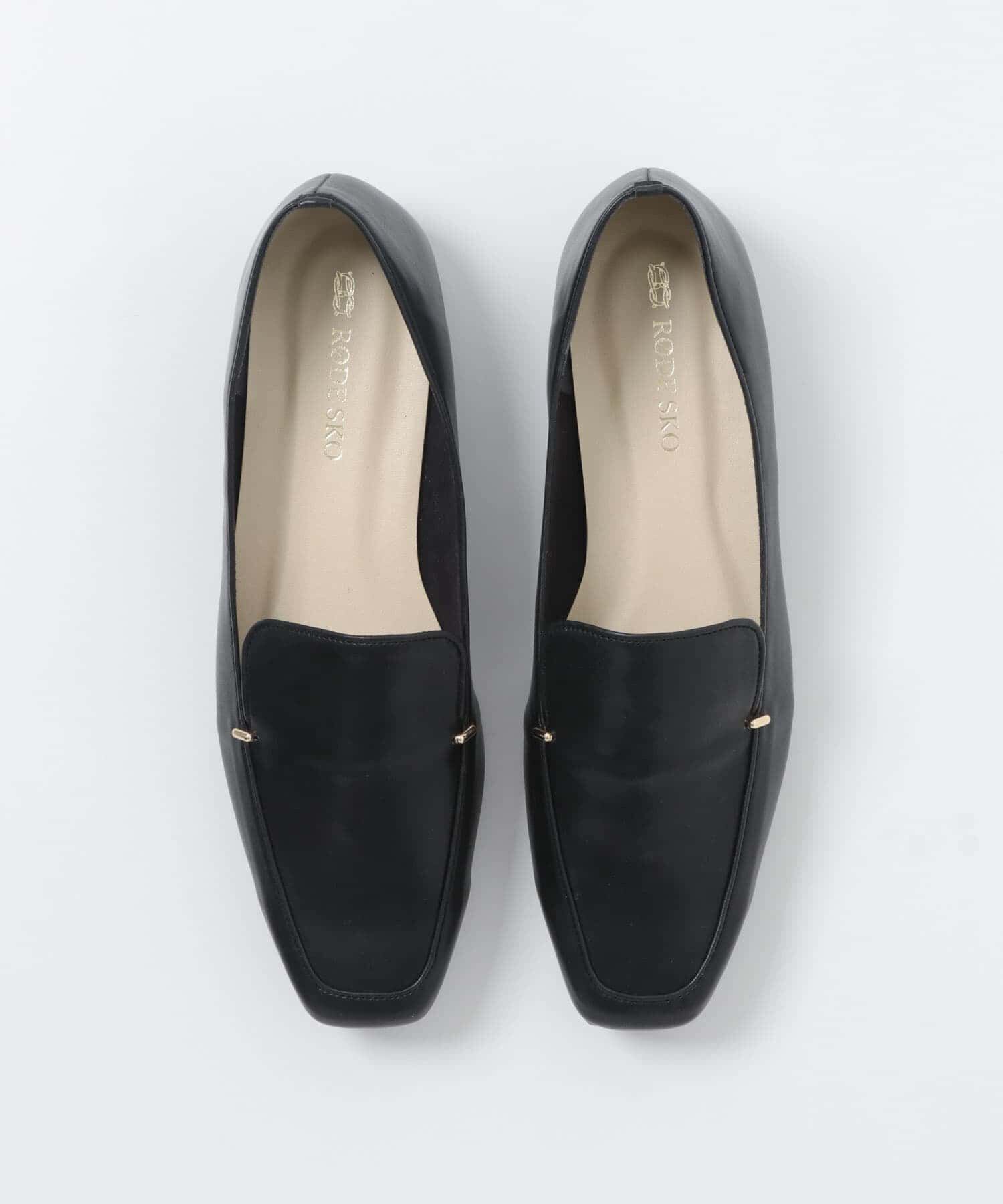 RODE SKO「『MADE IN JAPAN』スクエアトゥプチメタルローファー」|ローファー|