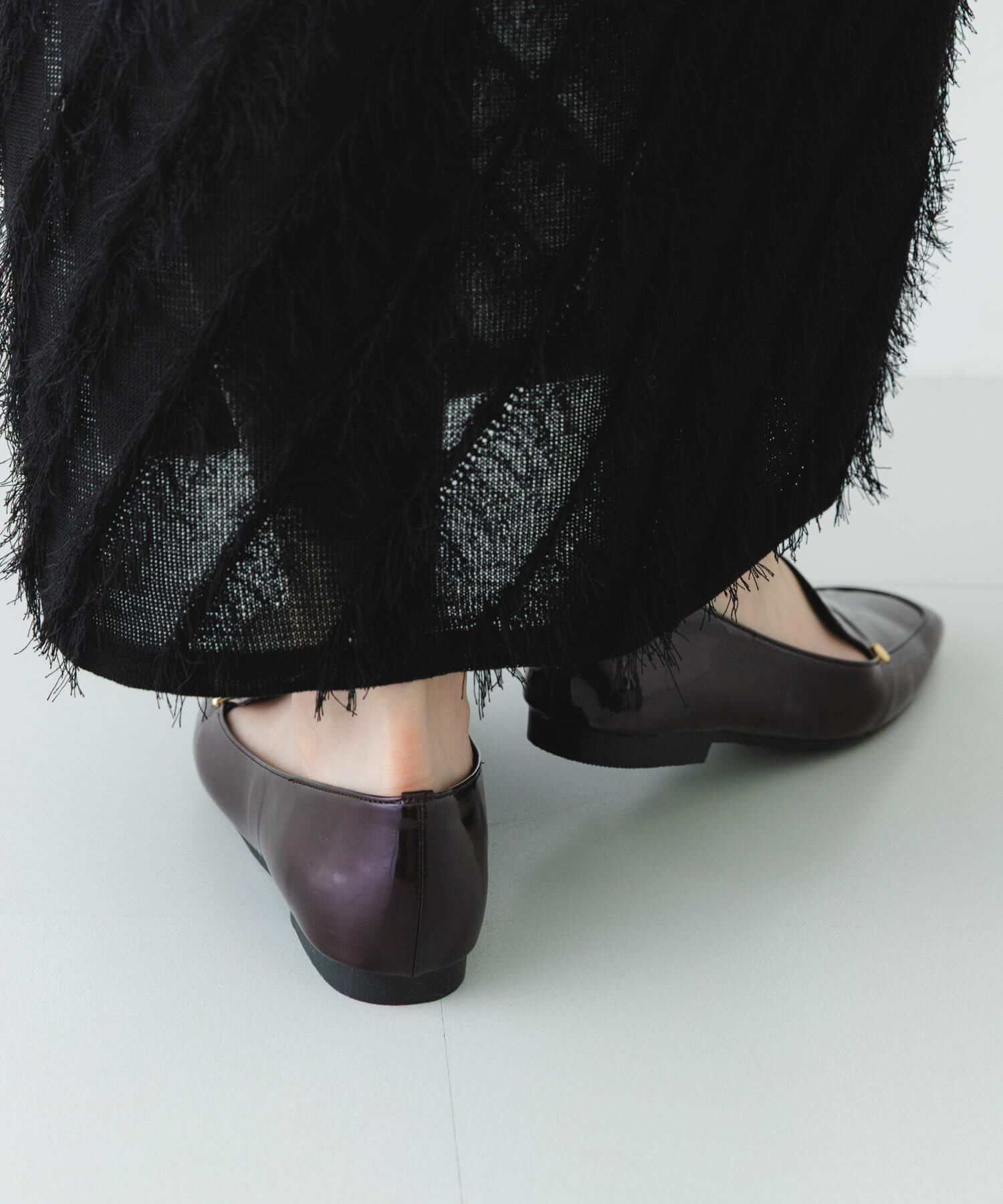 RODE SKO「『MADE IN JAPAN』スクエアトゥプチメタルローファー」|ローファー|