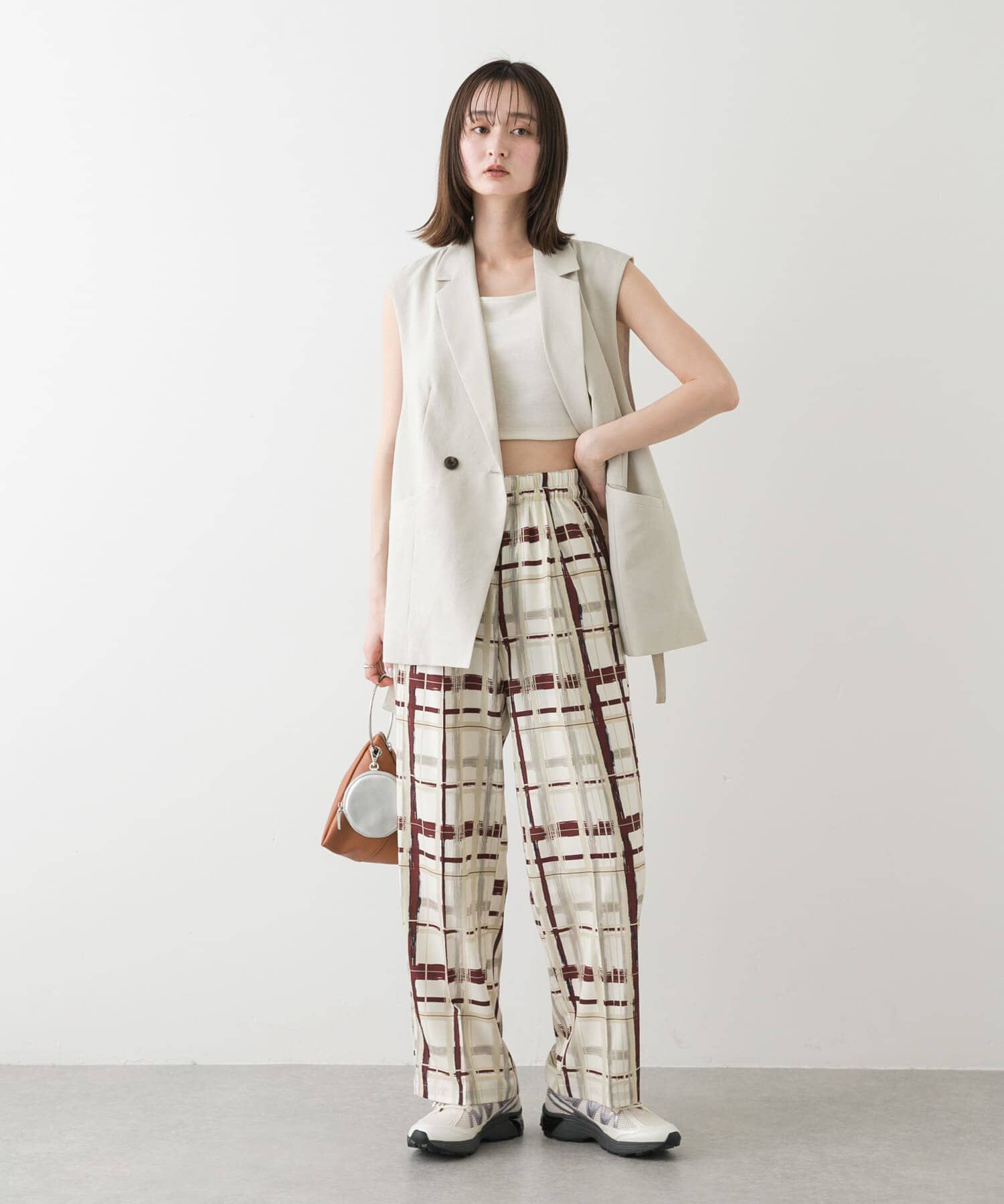 SENSE OF PLACE by URBAN RESEARCH「フープハンドルバッグ」|ハンドバッグ|