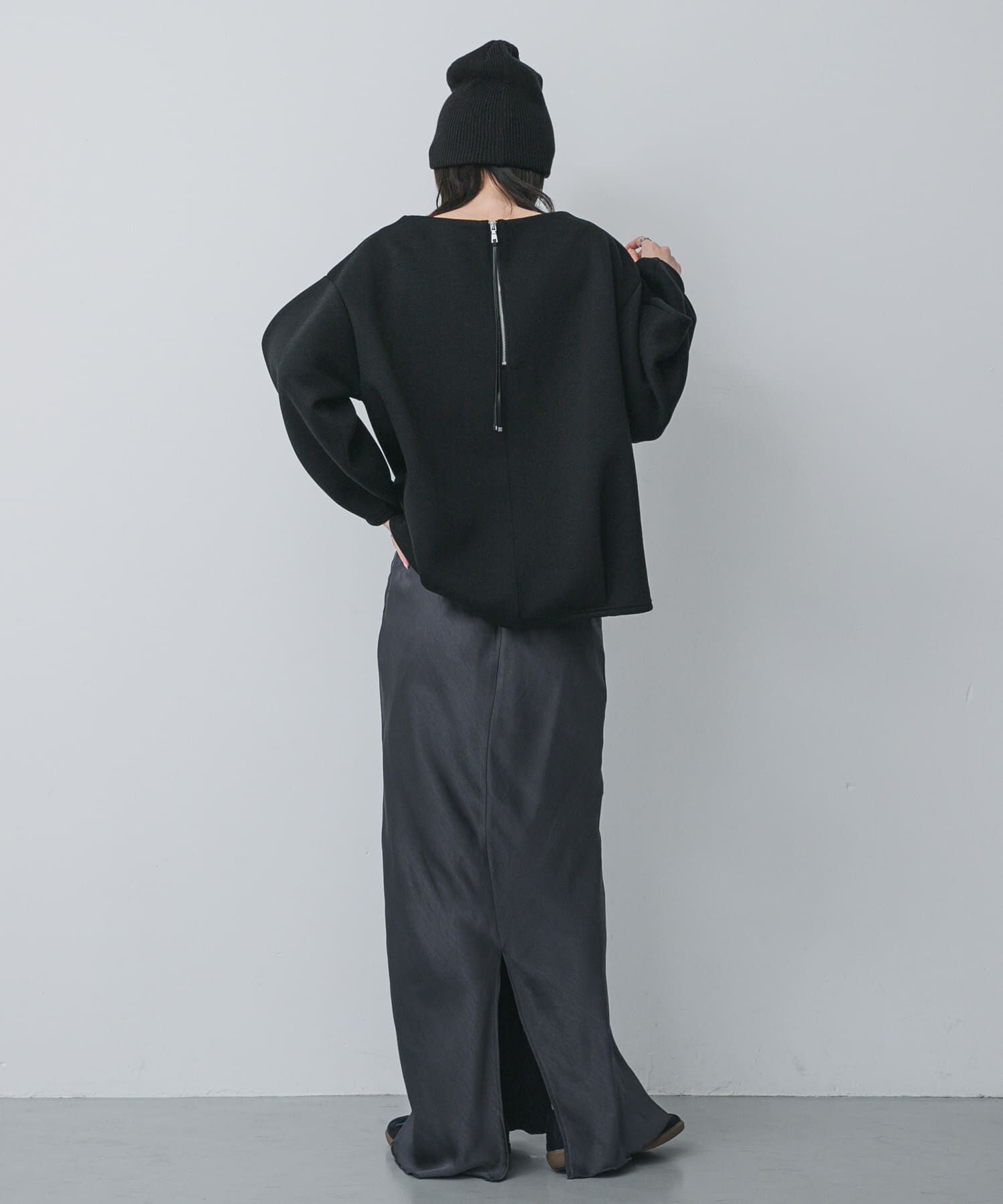 SENSE OF PLACE by URBAN RESEARCH「サテンアイラインスカート」|スカート|