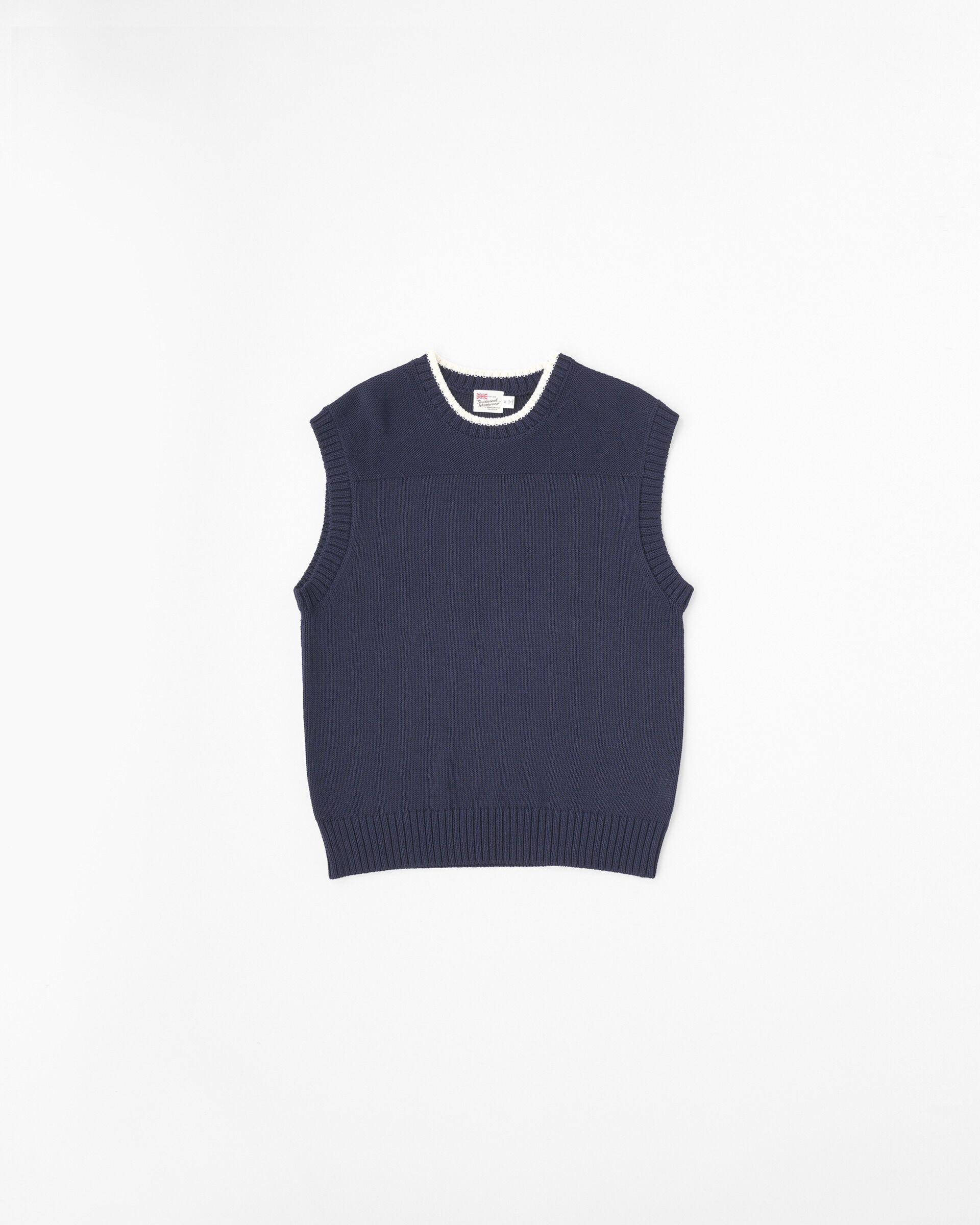 Traditional Weatherwear「HOUNSLOW」|ニット・セーター|ﾈｲﾋﾞｰ&times;ﾎﾜｲﾄ