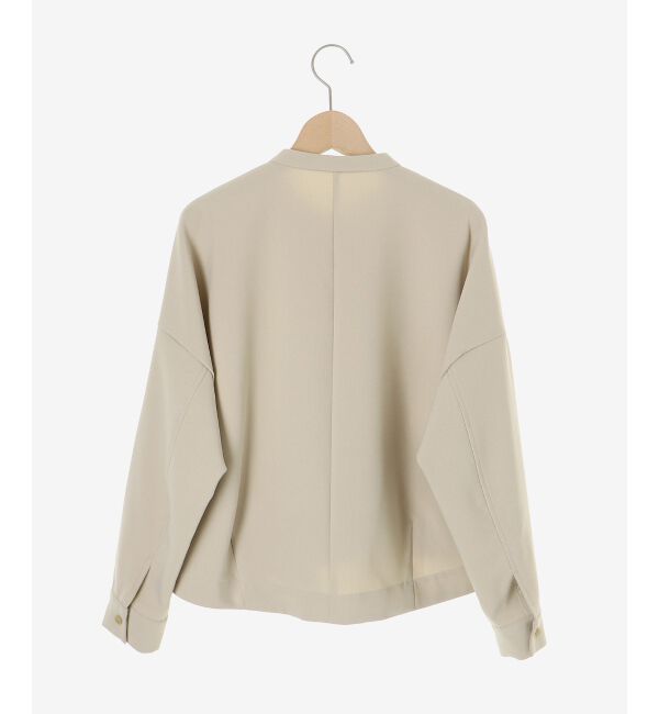  「アシメフリルブラウスブルゾン」|ブルゾン・スタジャン|