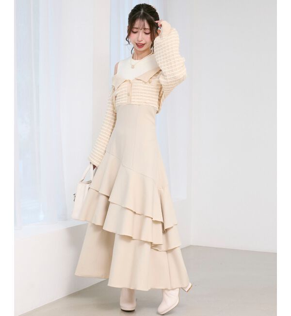  「キルティングビジューリボンブーツ」|ショートブーツ|