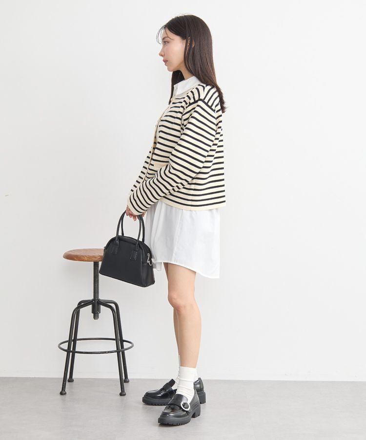 earth music&ecology「スポンディッシュポケット付きカーディガン」|カーディガン|