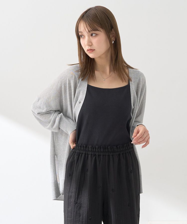 earth music&ecology「シアールーズカーディガン」|カーディガン|