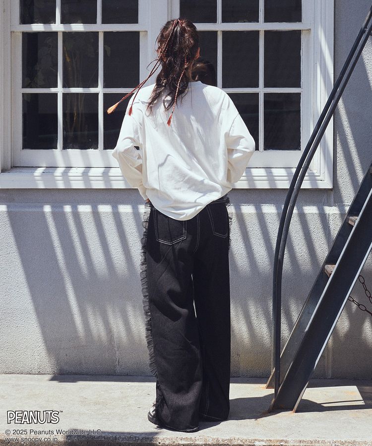 earth music&ecology「PEANUTS/earth マルチカラーアートロンT」|Tシャツ・カットソー|