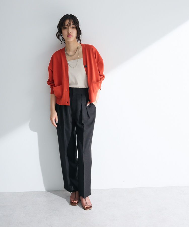 Green Parks「ポケット付コンパクトカーディガン」|カーディガン|