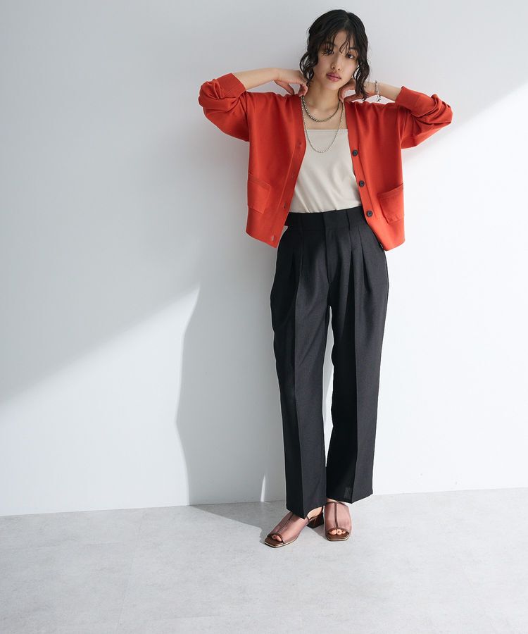 Green Parks「ポケット付コンパクトカーディガン」|カーディガン|