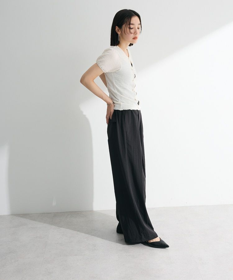 Green Parks「・swing by フロントリボンプルオーバー」|Tシャツ・カットソー|