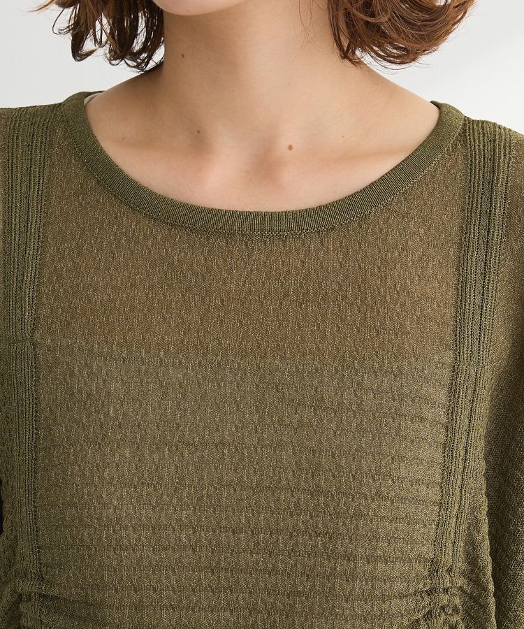 Green Parks「・ELENCARE DUE シャーリングシアーニット」|ニット・セーター|