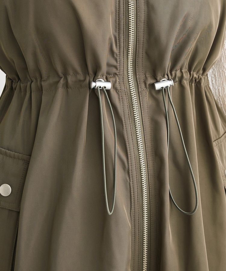 Green Parks「・SUGAR SPOON ミリタリーキャミチュニック」|ベスト・ジレ|