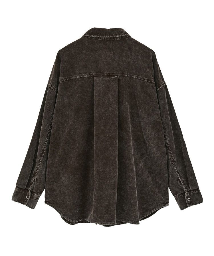 Green Parks「・ELENCARE DUE ケミカルコーデュロイシャツ」|シャツ・ブラウス|