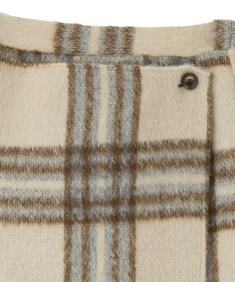 Green Parks「■WITH KURUMI NAKATA チェックラップスカート」|タイト|