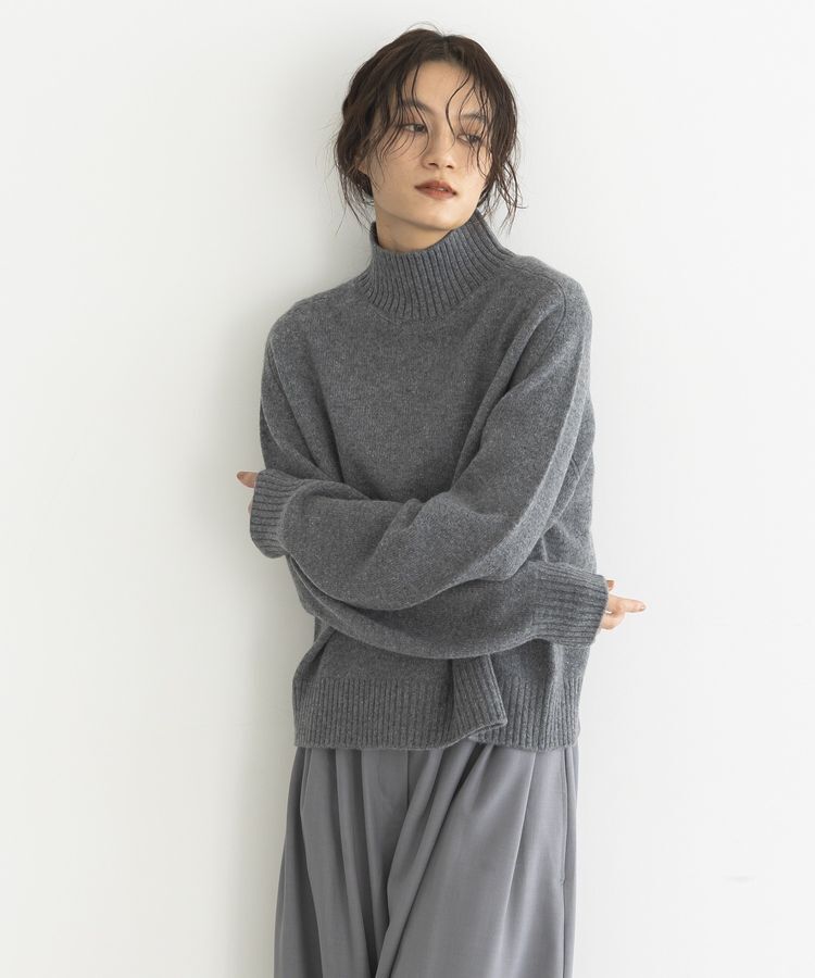 GARAGE OF GOOD CLOTHING「【日本製】カシミア混タートルプルオーバー」|ニット・セーター|