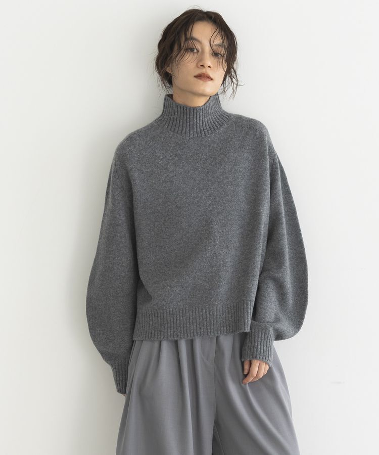 GARAGE OF GOOD CLOTHING「【日本製】カシミア混タートルプルオーバー」|ニット・セーター|