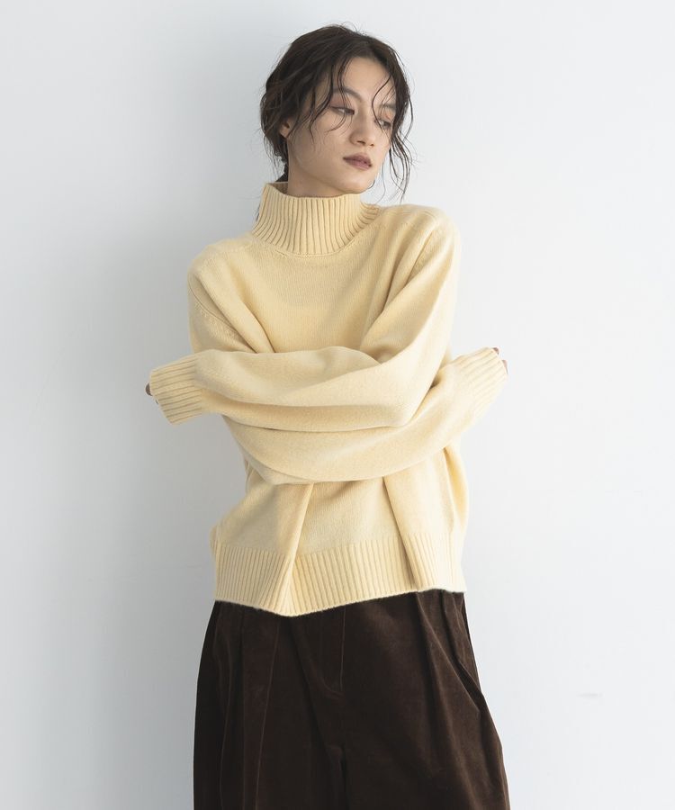 GARAGE OF GOOD CLOTHING「【日本製】カシミア混タートルプルオーバー」|ニット・セーター|