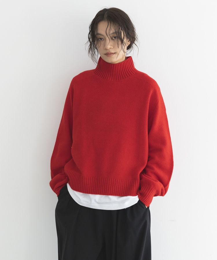 GARAGE OF GOOD CLOTHING「【日本製】カシミア混タートルプルオーバー」|ニット・セーター|