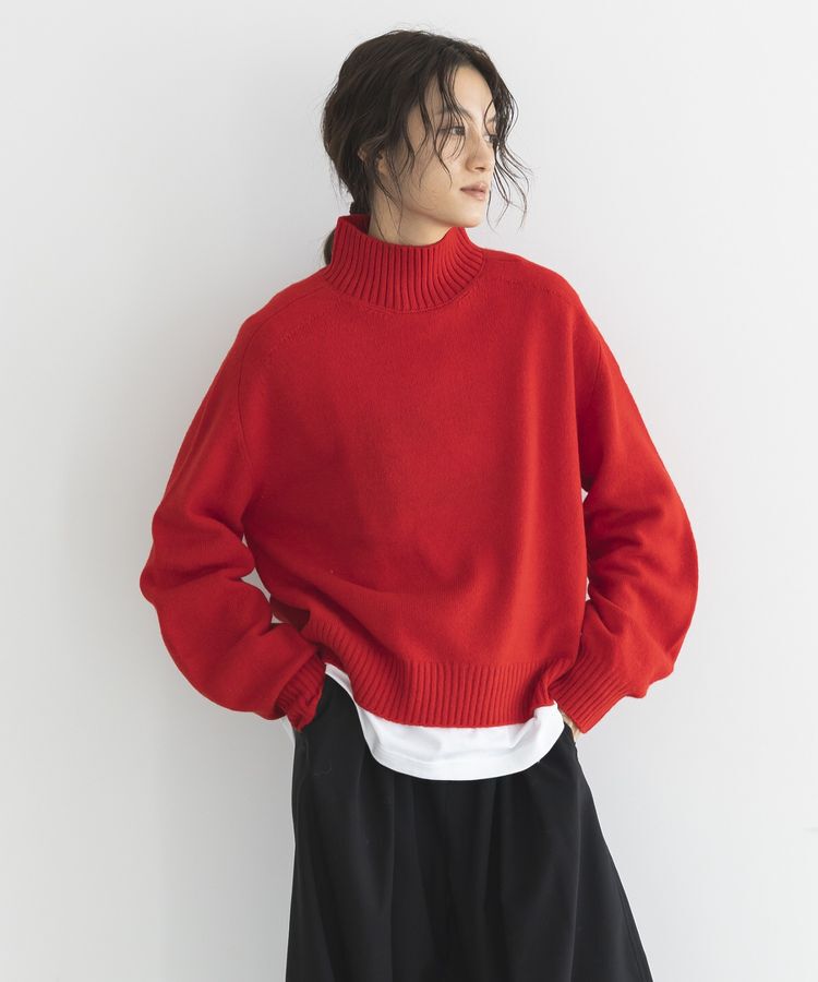 GARAGE OF GOOD CLOTHING「【日本製】カシミア混タートルプルオーバー」|ニット・セーター|
