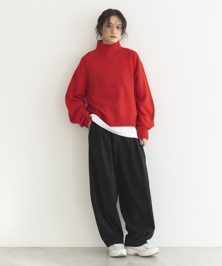 GARAGE OF GOOD CLOTHING「【日本製】カシミア混タートルプルオーバー」|ニット・セーター|