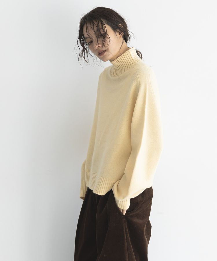 GARAGE OF GOOD CLOTHING「【日本製】カシミア混タートルプルオーバー」|ニット・セーター|