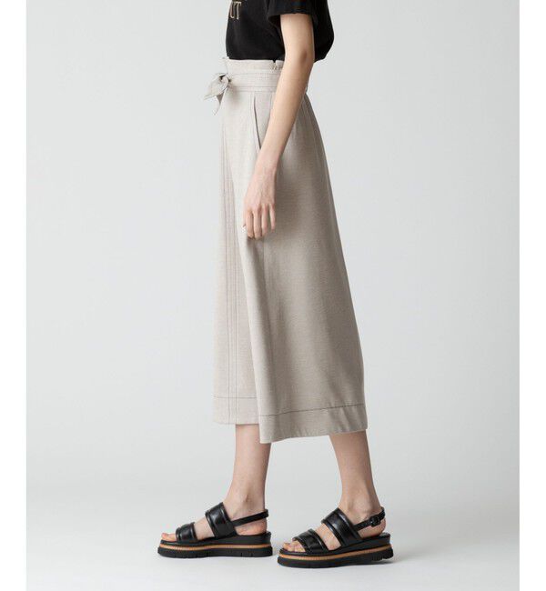 allureville「リノツイルステッチフレアースカート」|フレア|