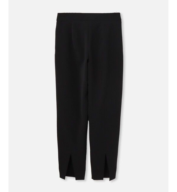 LOULOU WILLOUGHBY「【LOULOU WILLOUGHBY】ダブルクロスバックスリットパンツ」|チノ|