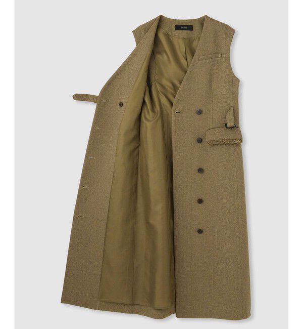 allureville「ツィードライクロングジレワンピース」|ワンピース|