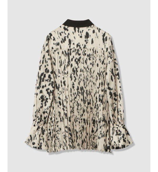 allureville「OFFICINAバックプリーツブラウス」|シャツ・ブラウス|