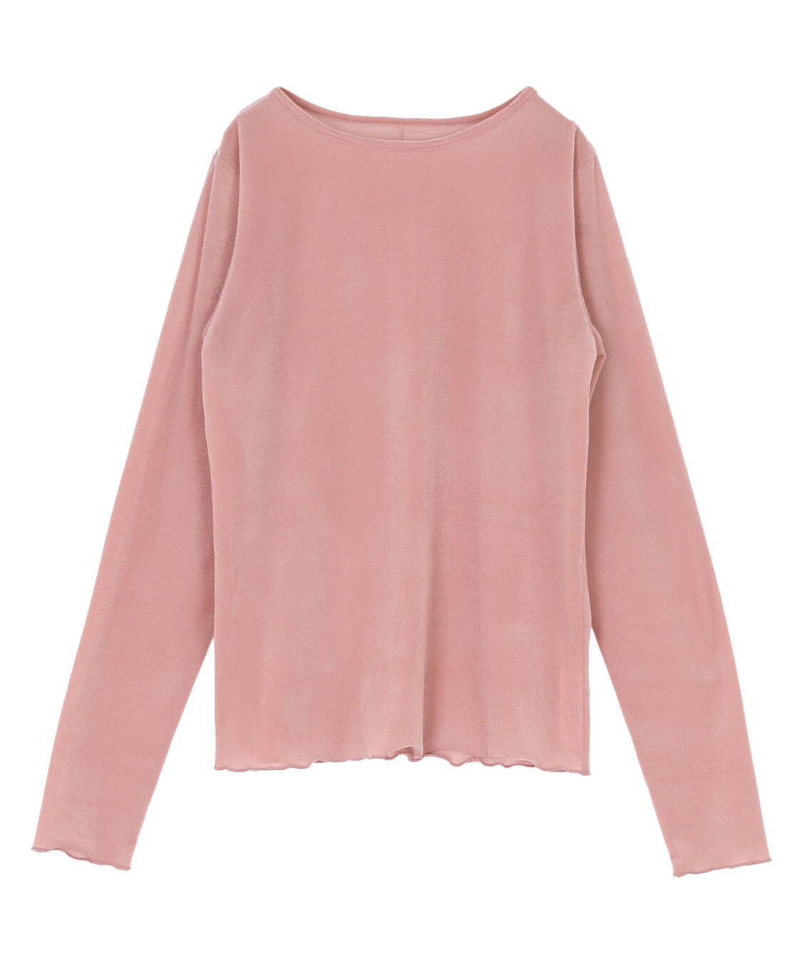 titivate「シアーベロアロングTシャツ」|Tシャツ・カットソー|