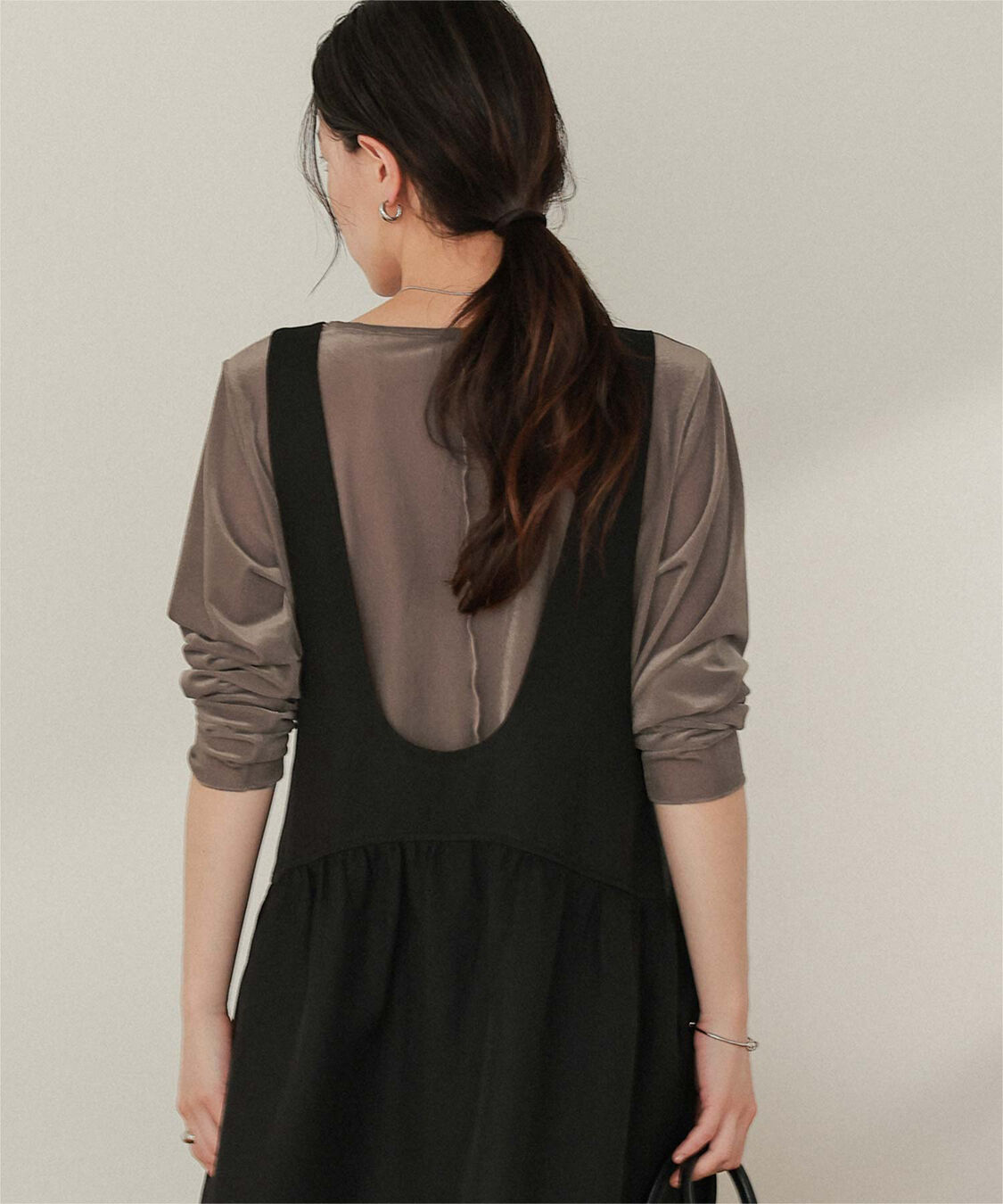 titivate「シアーベロアロングTシャツ」|Tシャツ・カットソー|