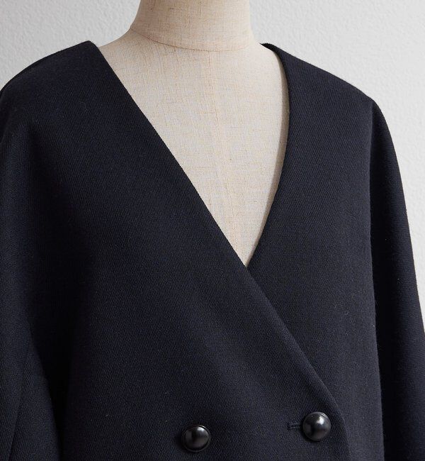  「ラペルレスジャケット」|テーラードジャケット|