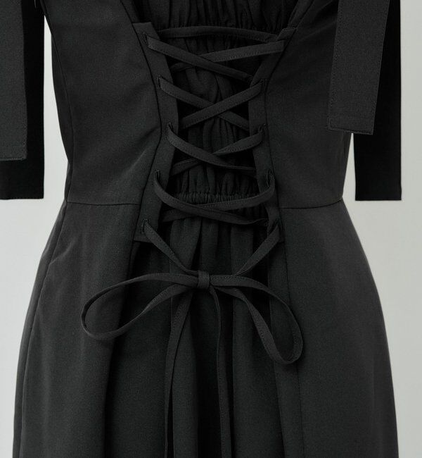  「【新色追加】着痩せ効果抜群/マイナス5キロ見えキャミワンピ」|ワンピース|