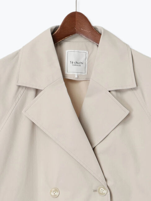 Te chichi TERRASSE「【撥水/防花粉】ドロストトレンチコート」|その他|
