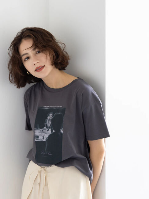Te chichi「マリリンモンローミラーフォトTシャツ」|Tシャツ・カットソー|