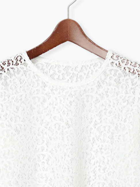 Te chichi「【Atelier ChouChou】コードレースフレアスリーブトップス」|ニット・セーター|