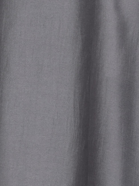 Samansa Mos2 blue「シアー開襟シャツ」|シャツ・ブラウス|