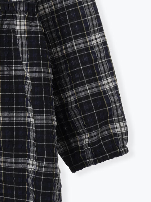 Samansa Mos2「◎サッカーチェックチュニック」|シャツ・ブラウス|