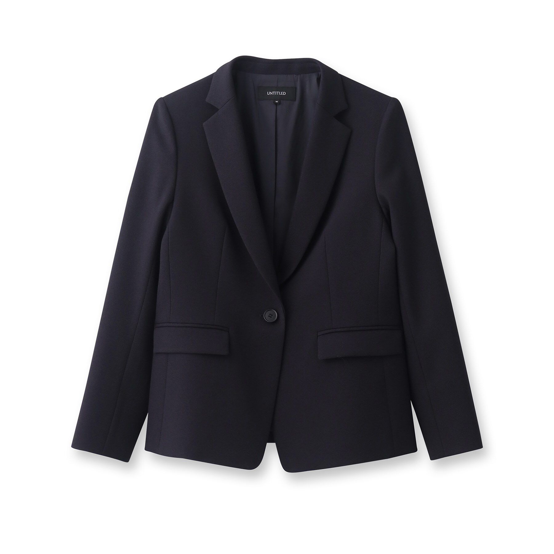 UNTITLED「【通勤スーツ／入卒/セレモニー】ウーステッドカルゼ テーラードジャケット」|テーラードジャケット|
