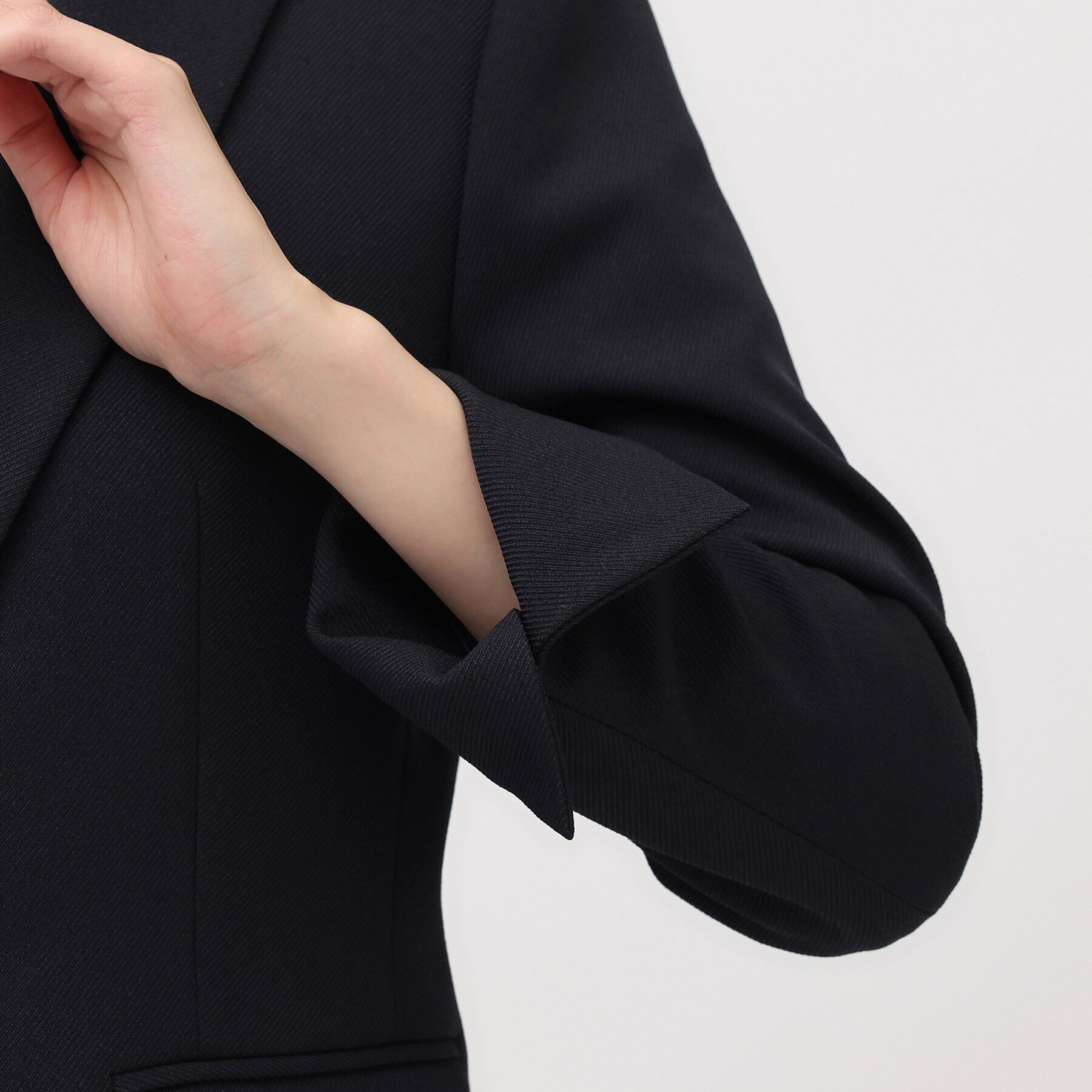 UNTITLED「【通勤スーツ／入卒/セレモニー】ウーステッドカルゼ テーラードジャケット」|テーラードジャケット|