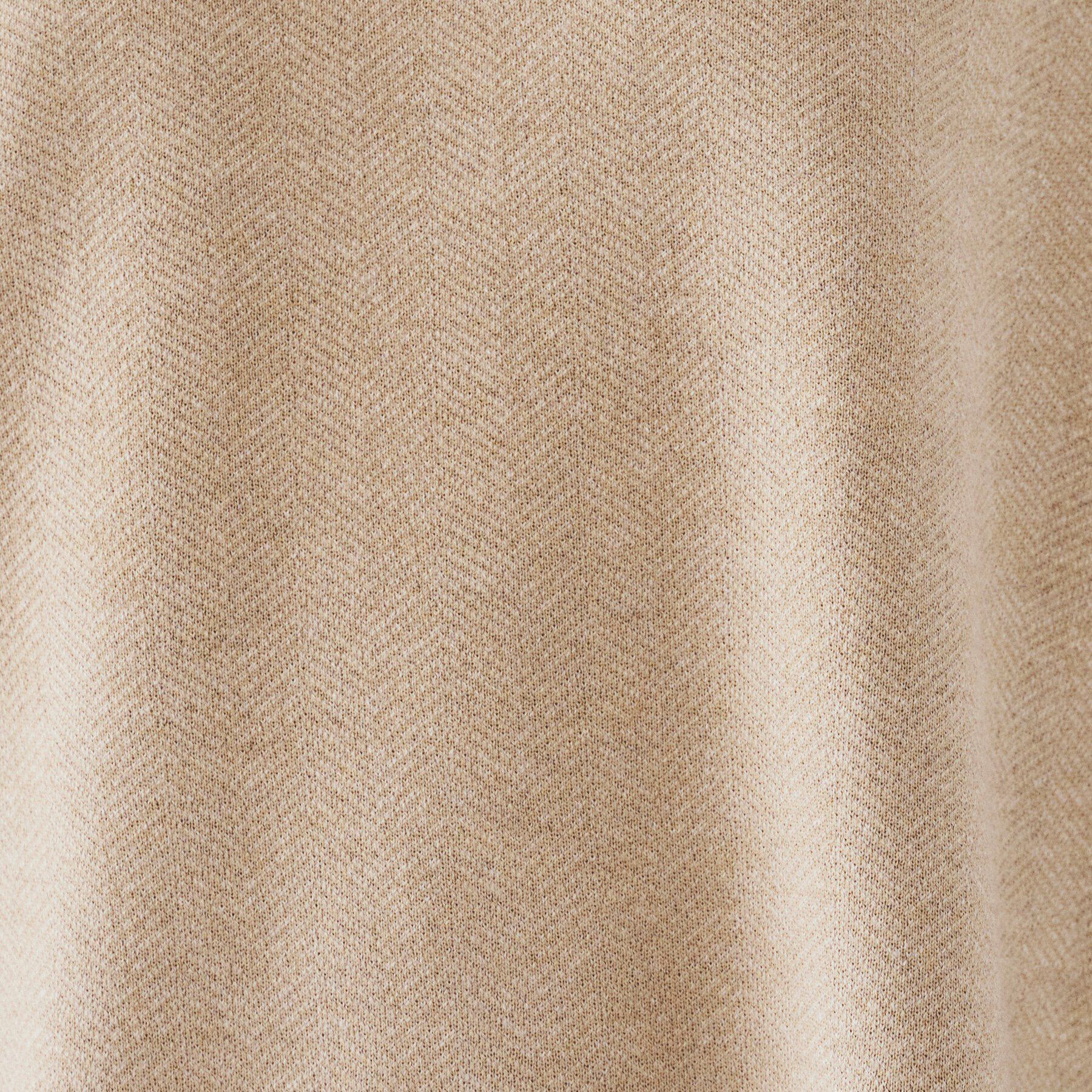 UNTITLED「【体型カバー/洗える】ヘリンボーン柄 Vネックプルオーバーニット」|ニット・セーター|