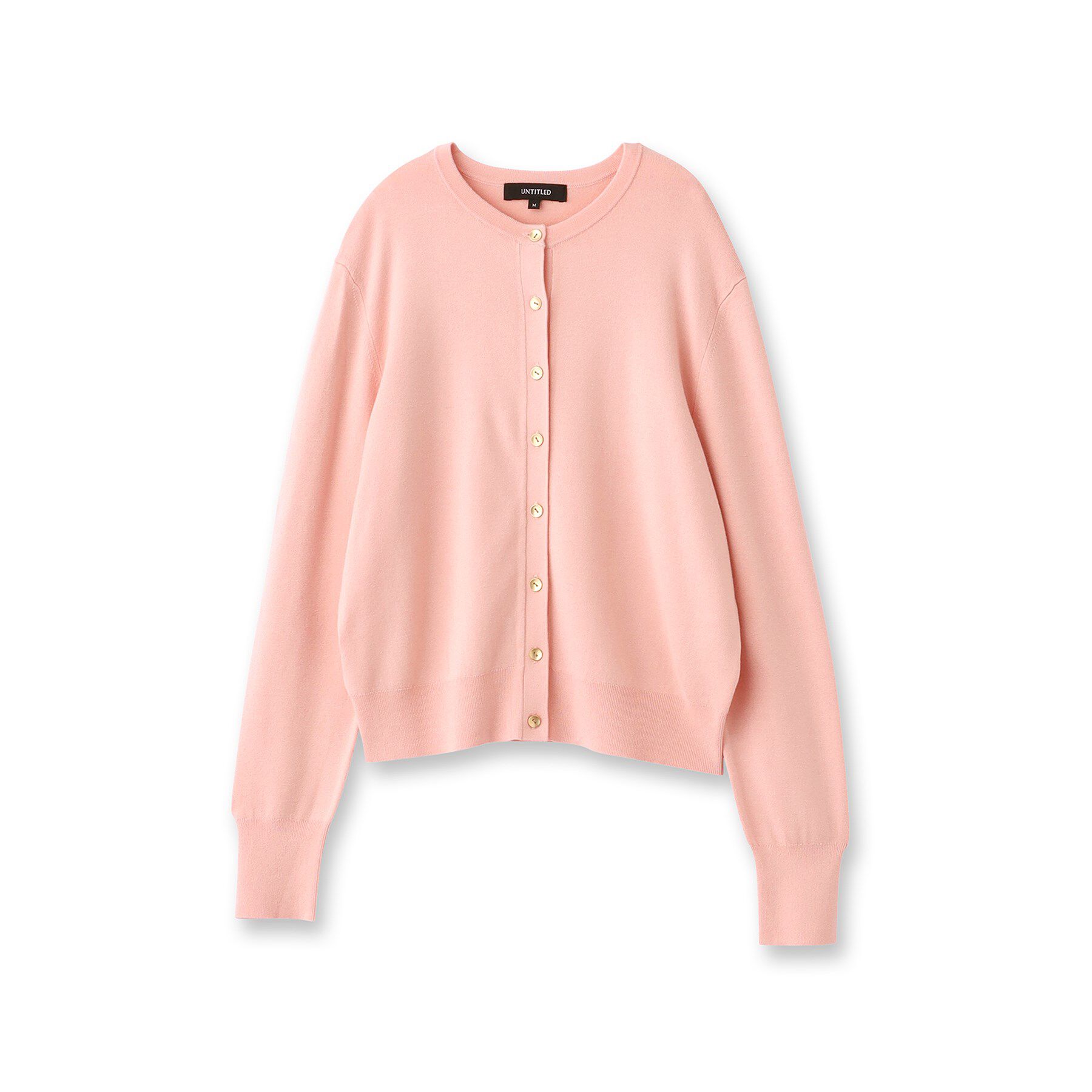 UNTITLED「【アンサンブル可能/6色展開】スパンレーヨン カーディガンニット」|カーディガン|